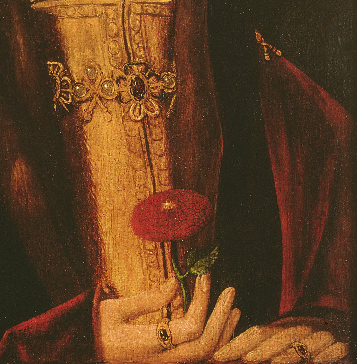 Henrik VII (olaj, panel) (235451 részlet) alkotó: English School