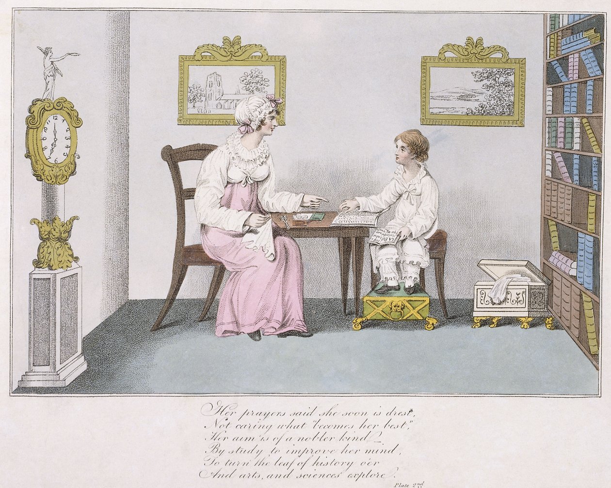 Imái, 1817 alkotó: English School