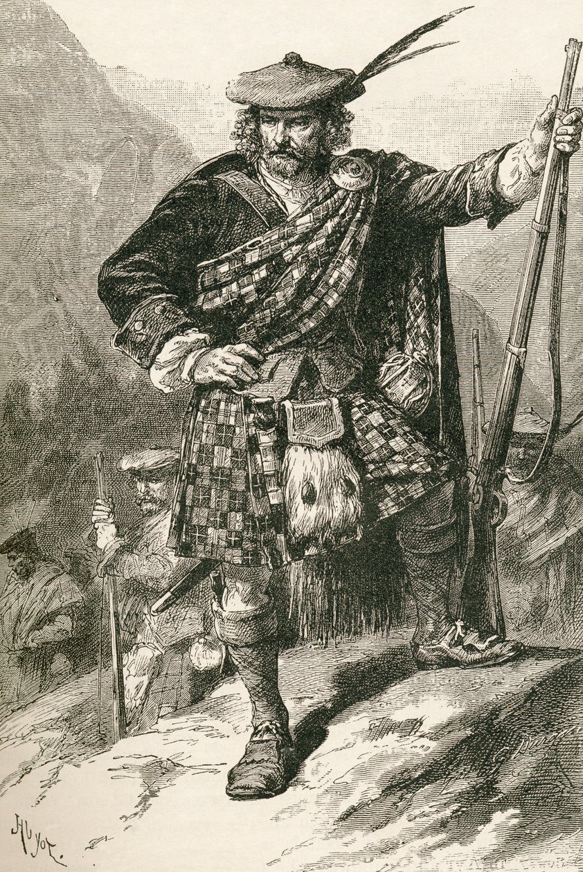 Highland Chieftain, A világ lakóiból, G.T. Bettany, 1888-ban jelent meg alkotó: English School
