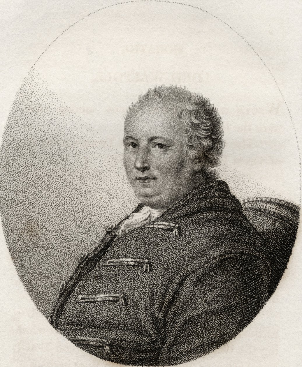 Horatio Walpole, vésette Geremia, illusztráció a „Királyi és nemes szerzők katalógusa IV. kötetéből”, 1806-ban megjelent alkotó: English School