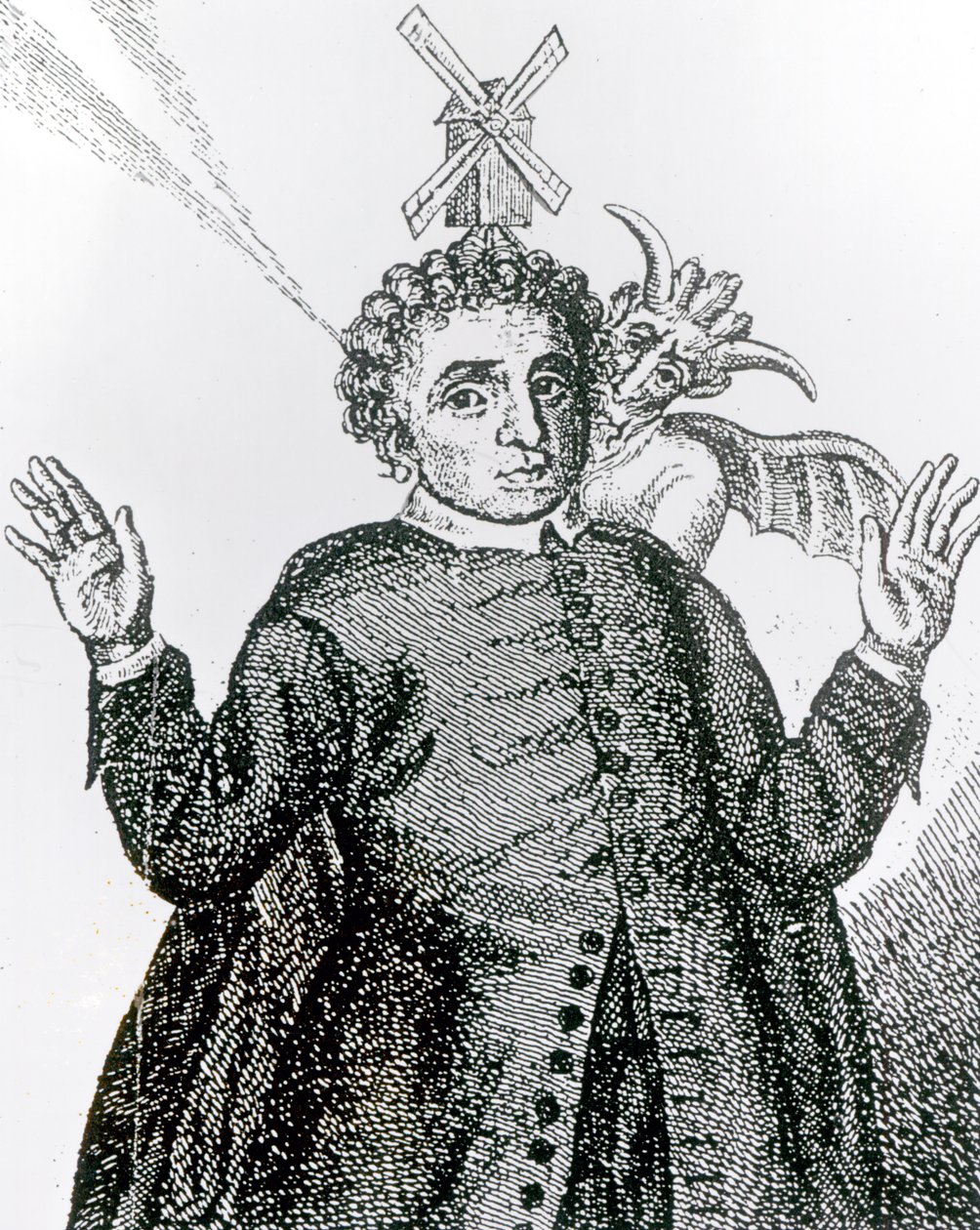 Hugh Peter (1598-1660) a tüzes hadsereg prédikátora, Leveler szimpatizánsa és a regicid támogatója alkotó: English School