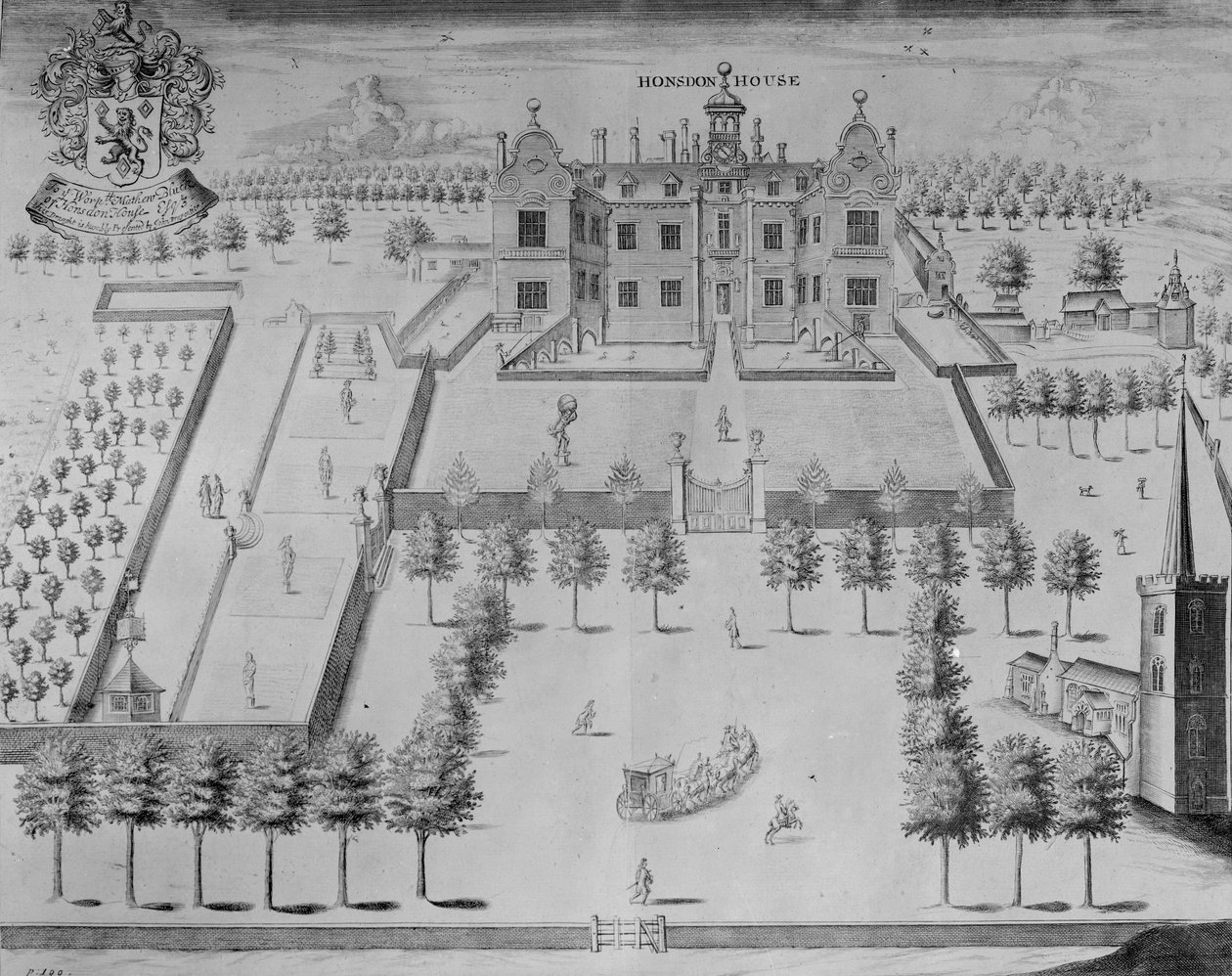 Hunsdon House alkotó: English School