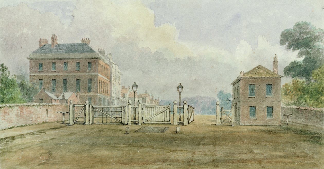 Hyde Park Corner Turnpike, 1785 alkotó: English School
