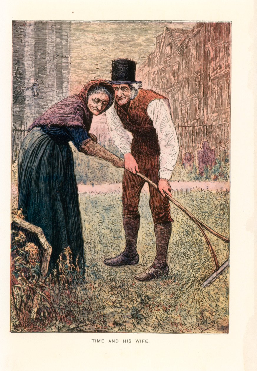 Illusztráció a Nagy várakozásokhoz (színes litográfia) alkotó: English School