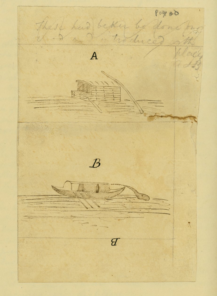 Illusztráció írott levelekből az Egyesült Államok nyugati részei felé vezető utazásról..., Elias Fordham Pym, 1818 (lásd még: 332331) alkotó: English School