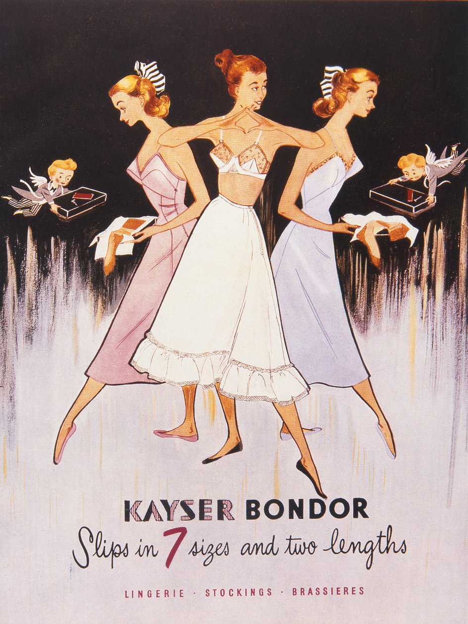 Illusztráció a Kayser Bondor katalógusból, 1955 körül alkotó: English School
