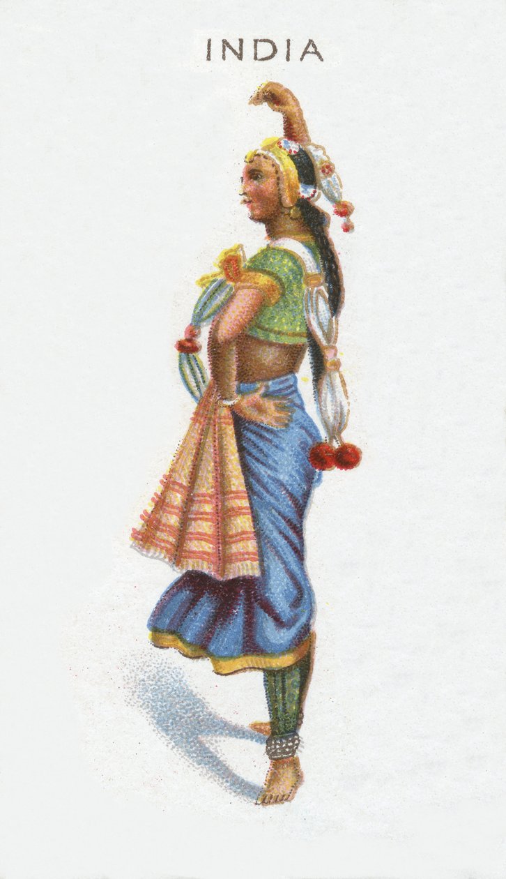 India, cigarettakártya, 1915 alkotó: English School