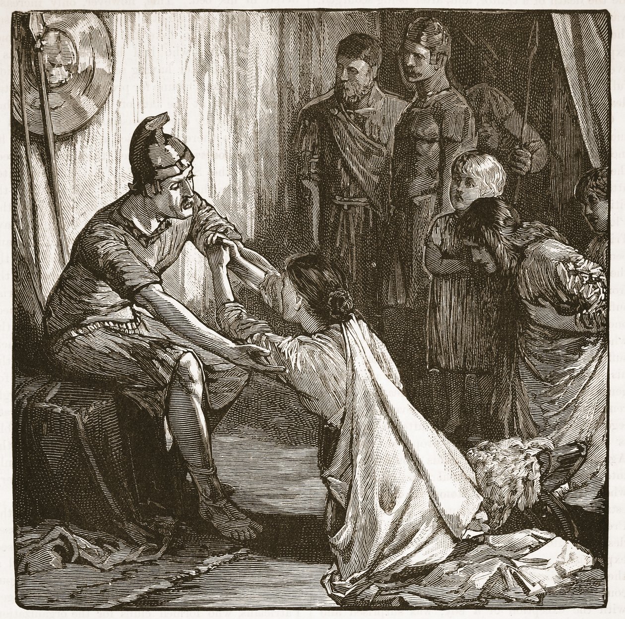 Interjú Coriolanus és felesége és anyja között alkotó: English School