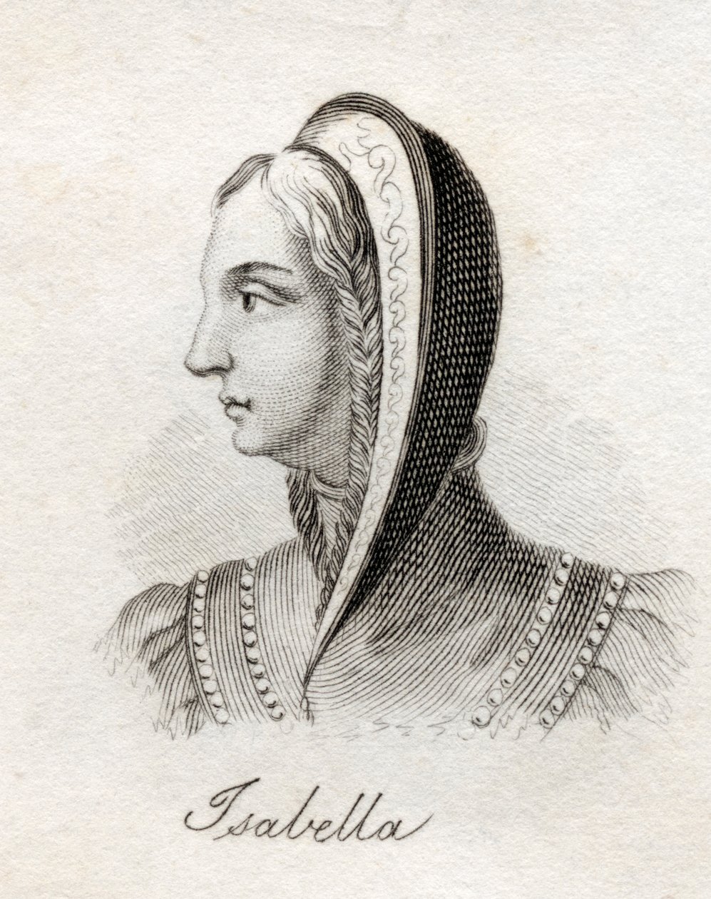 I. Izabella, Kasztília és León királynője a „Crabb