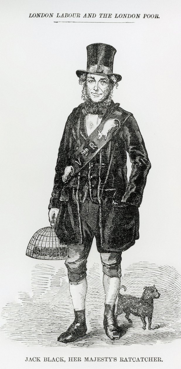 Jack Black, Őfelsége Patkányfogó, 1840 körül alkotó: English School