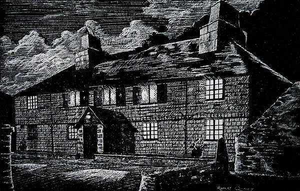 Jamaica Inn, Bodmin Moor, Cornwall (litho) alkotó: English School
