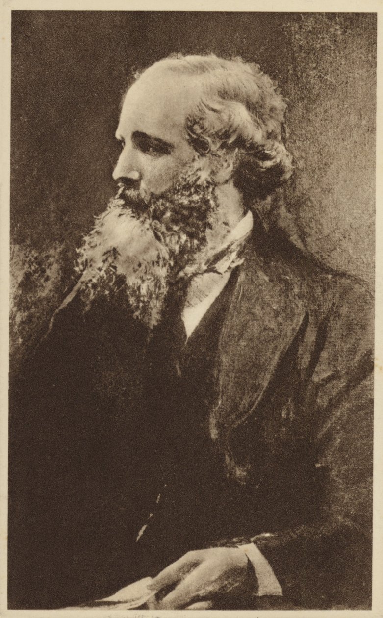 James Clerk Maxwell (1831-1879), skót elméleti fizikus (litho) alkotó: English School