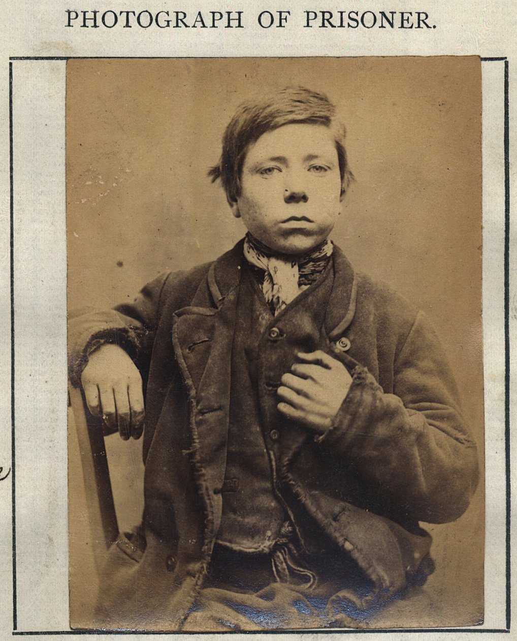 James Donnelley, 1870 körül (szépia fotó) alkotó: English School