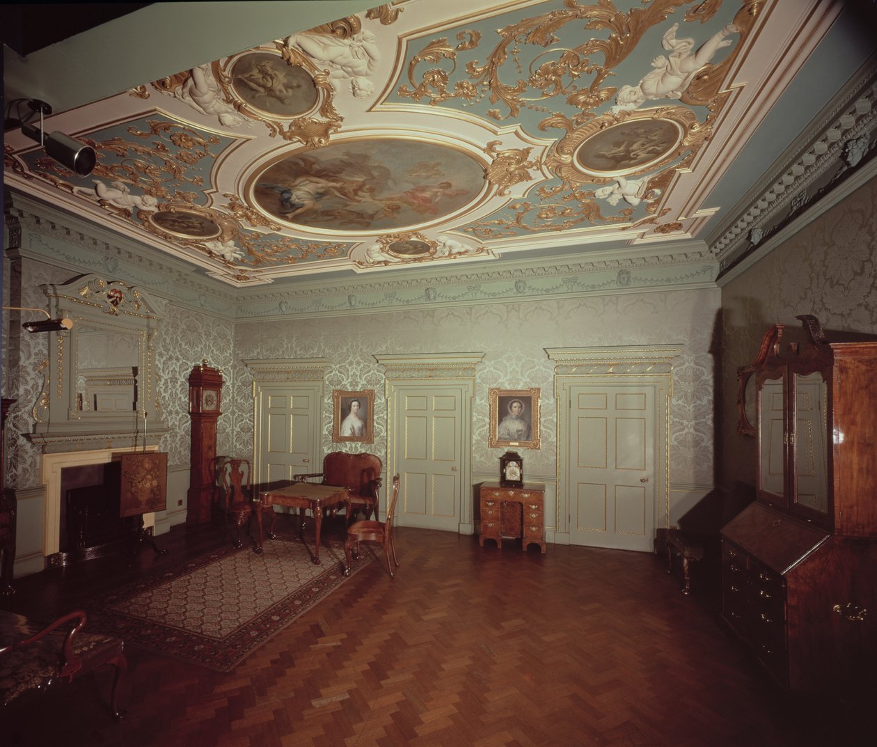 James Gibbs szalon a Henrietta Place-ből, 1728 körül alkotó: English School