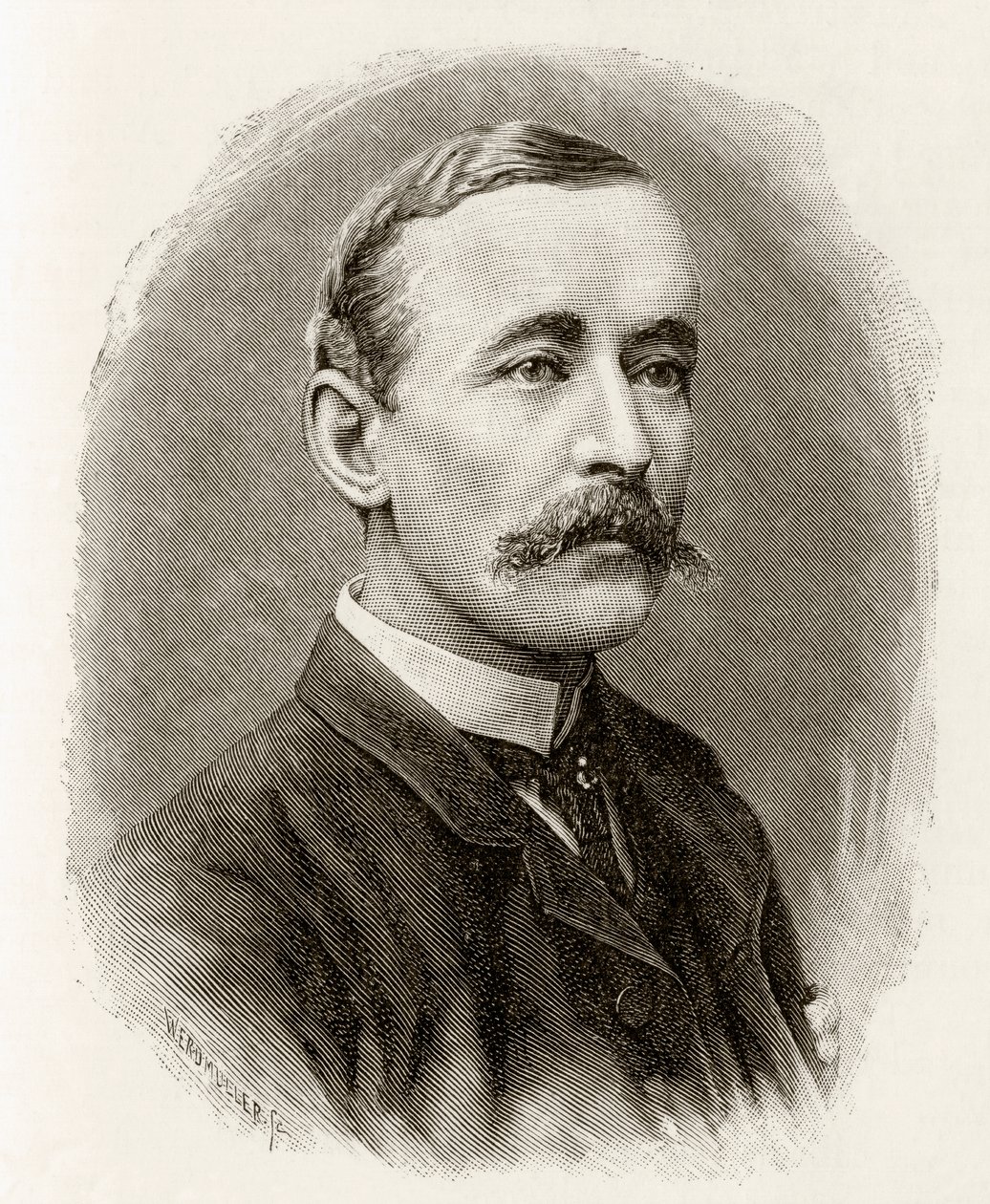 James Sligo Jameson, 1890 (fametszet) alkotó: English School