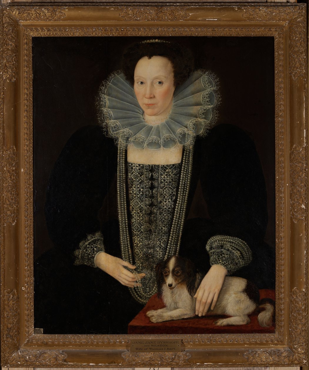 Jane Weston, Sir Thomas Bisshopp második felesége alkotó: English School