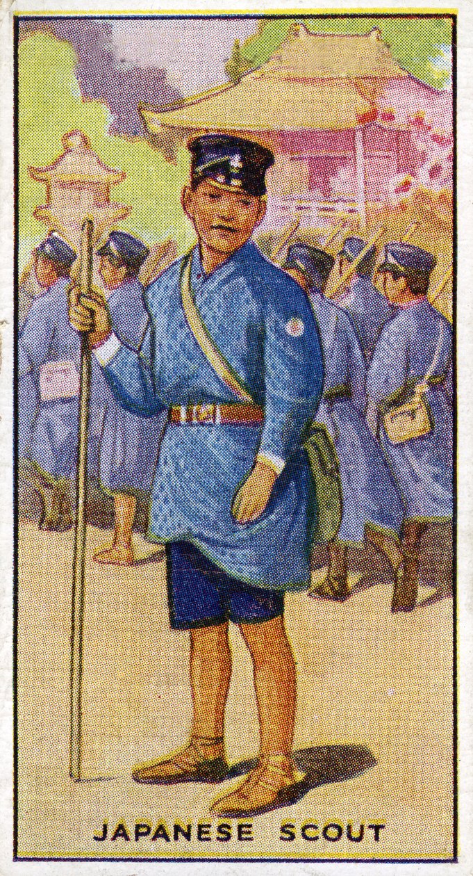 Japán cserkész, 1923 alkotó: English School