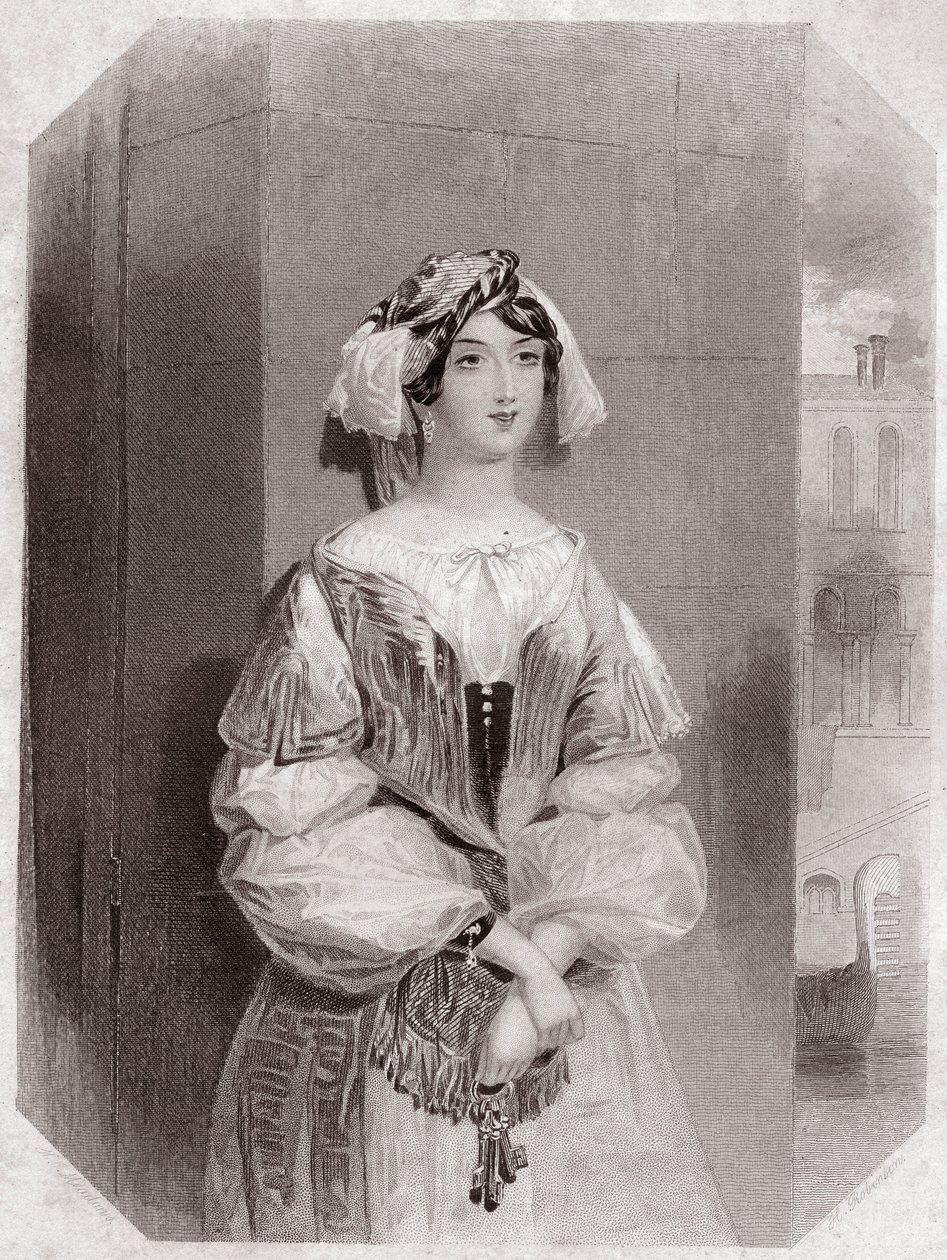 Jessica (Velence Marchandja) Shylock (Velence kereskedője) Jessica lánya a - „” Shakespeare Női Galériában, a korai londoni művészek negyvenöt komoly portréjának gyűjteménye, kritikai és irodalmi megjegyzésekkel gazdagítva””” 1838 körül - tól alkotó: English School