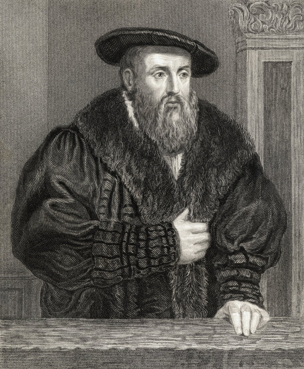 Johannes Kepler (1571-1630) az 1833-ban megjelent Portré Galériából alkotó: English School