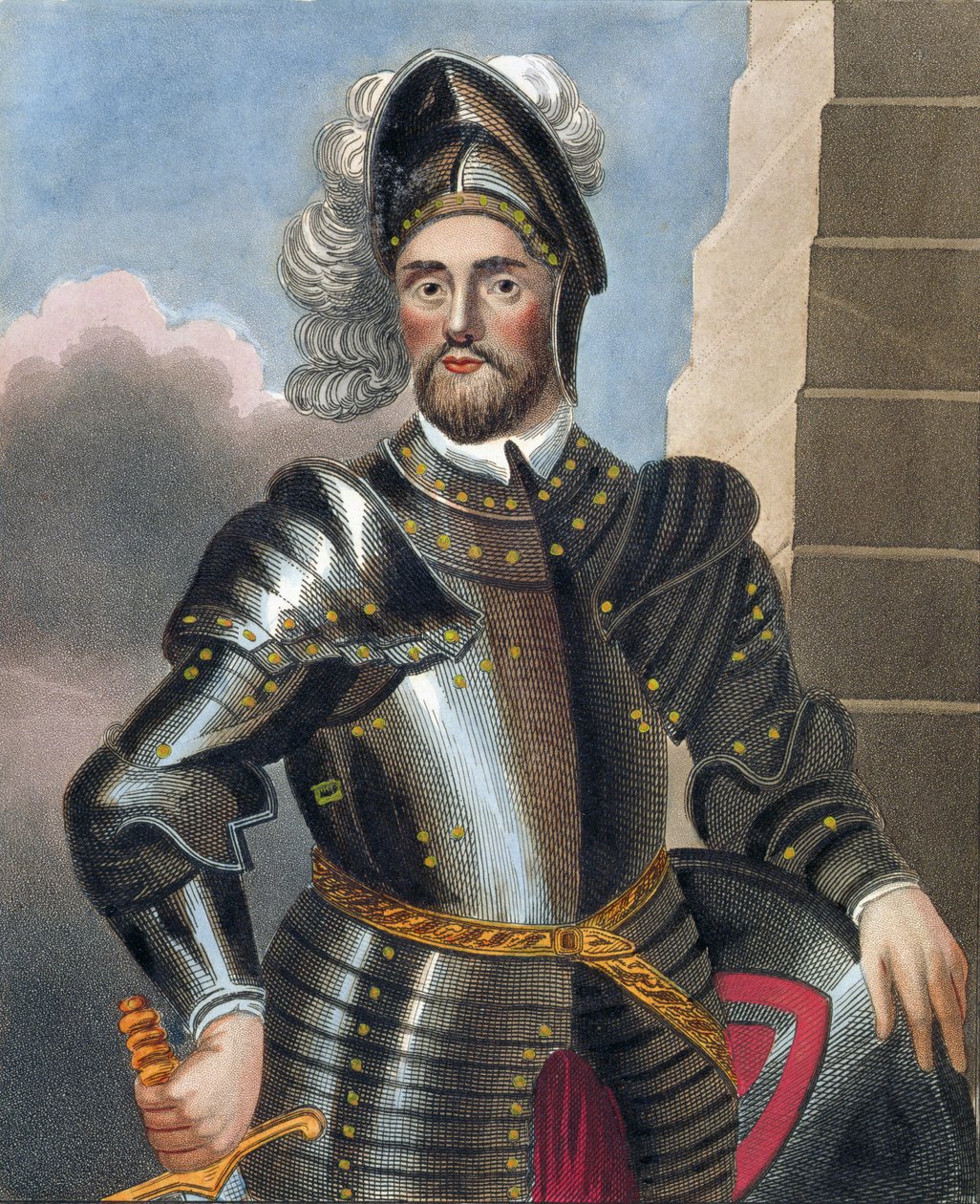 John Baliol (megh. 1269), a Bodleian Galériában készült festménye után alkotó: English School