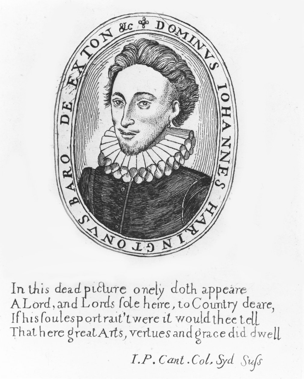 John Harington, 2. Harington of Exton báró (metszet) alkotó: English School