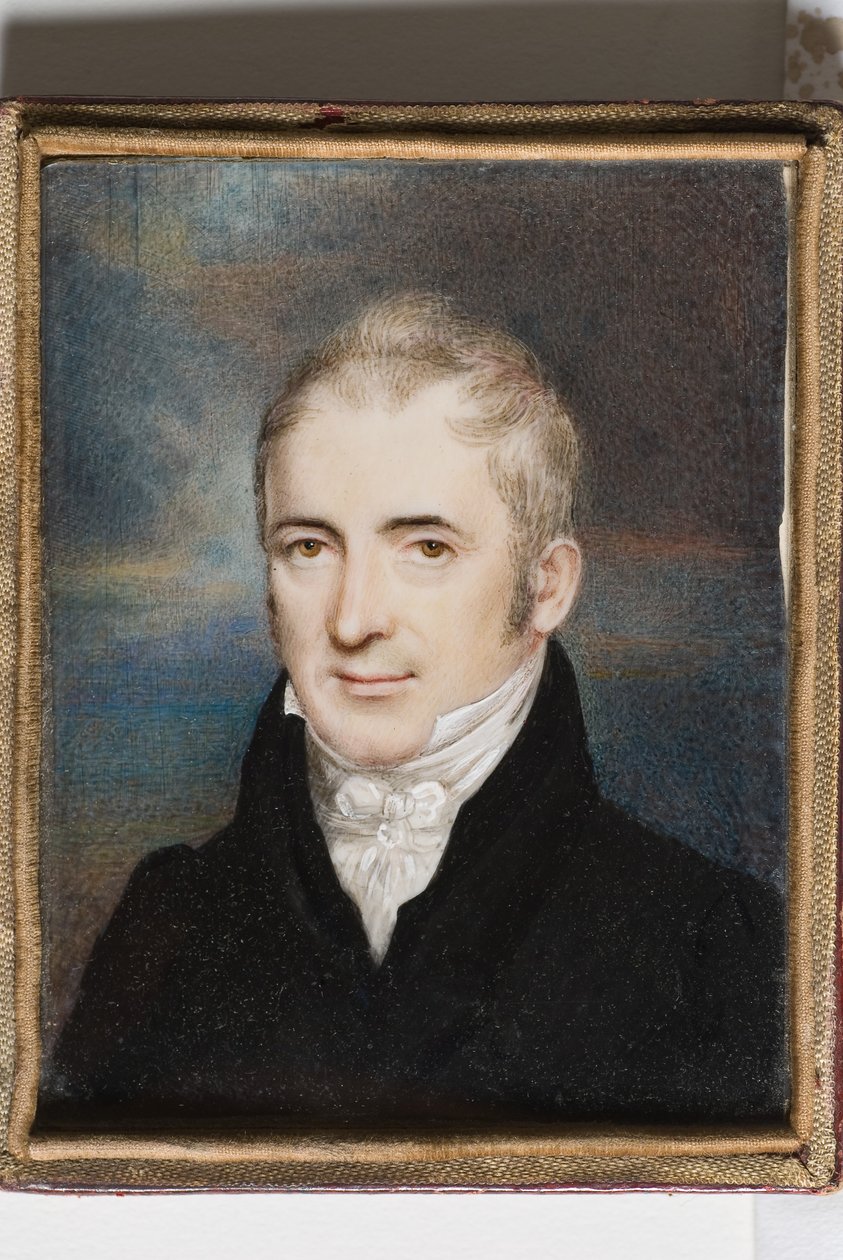 John Jacob Holtzapffel, 1805 körül (wc elefántcsonton) alkotó: English School