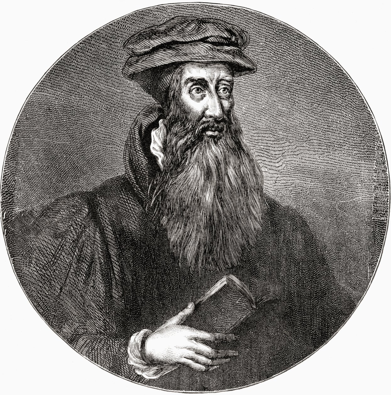 John Knox, Samuel G. Green 1886-ban megjelent „Skót tollal és ceruzával rajzolt képek” című művéből (litho) alkotó: English School