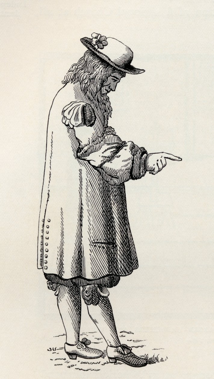 John Lilburne, J. R. Green „Az angol nép rövid története” című művéből, 1893-ban alkotó: English School