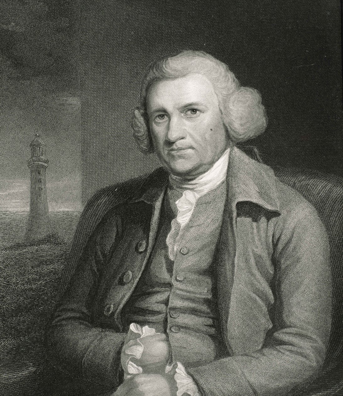 John Smeaton (1724-92) a Gallery of Portraits-ból, 1833-ban jelent meg alkotó: English School