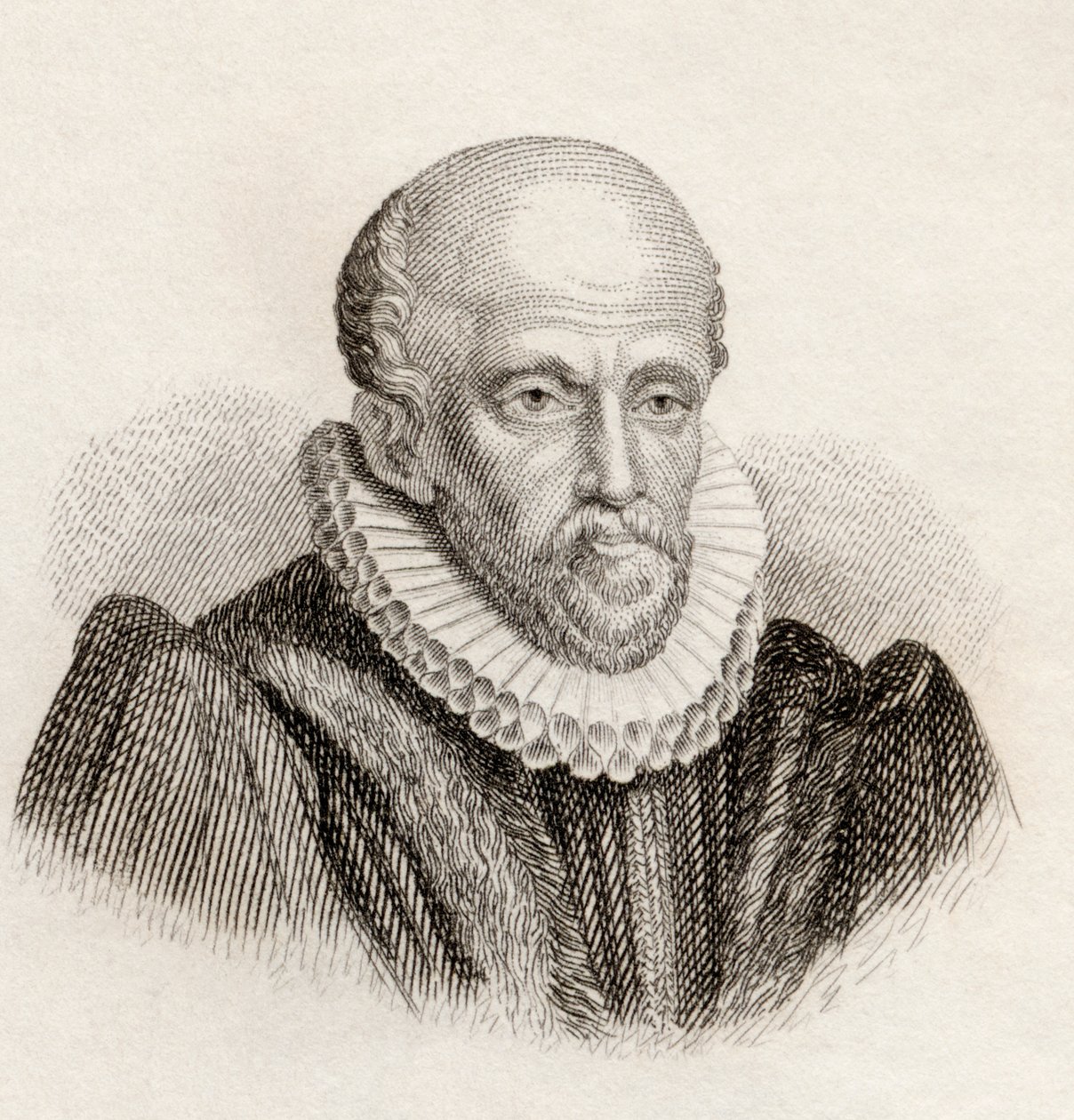 John Stow, az 1825-ben megjelent „Crabbes Historical Dictionary”-ből alkotó: English School