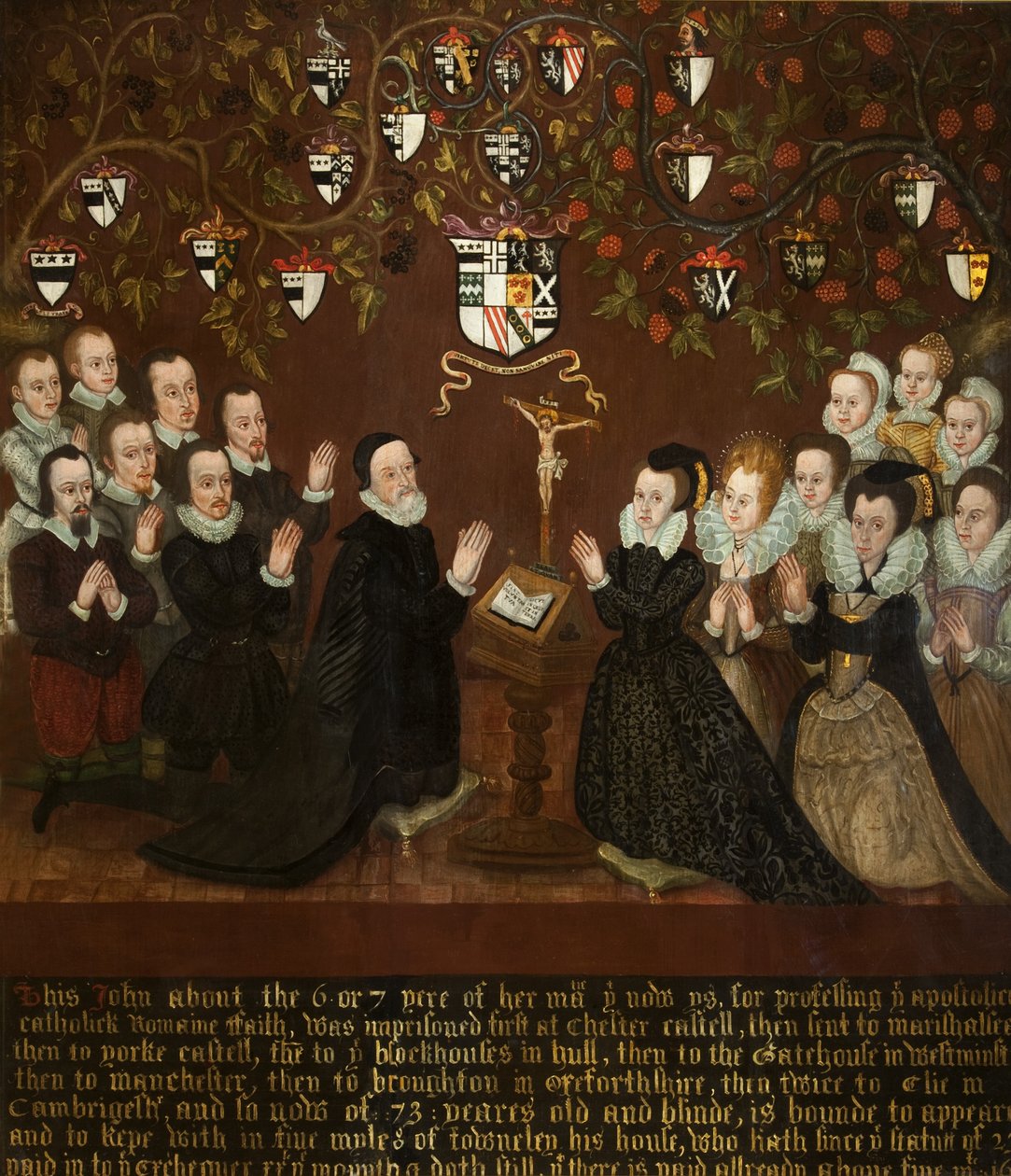 John és Mary Towneley és családja, 1601 alkotó: English School