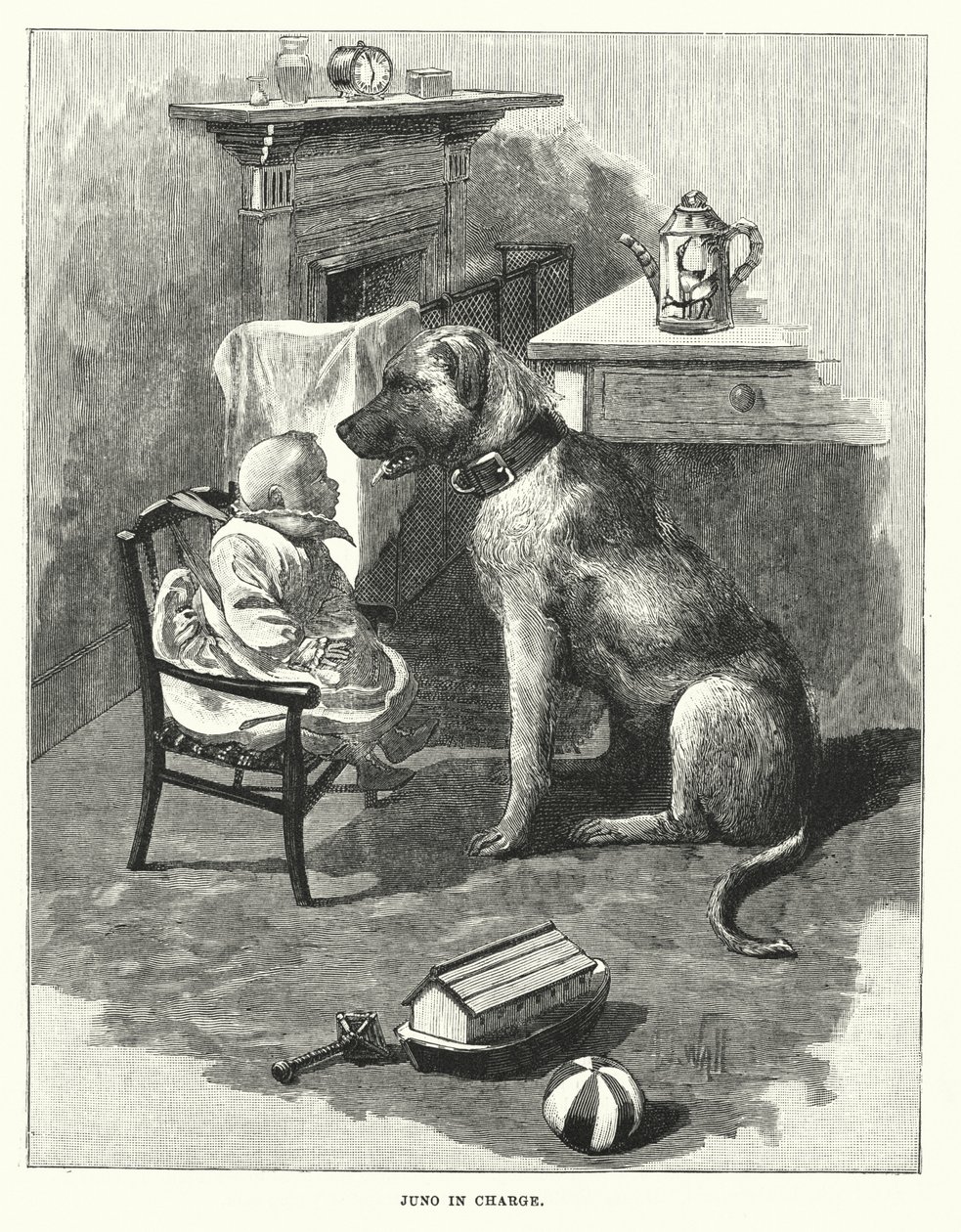 Juno in Charge (metszet) alkotó: English School