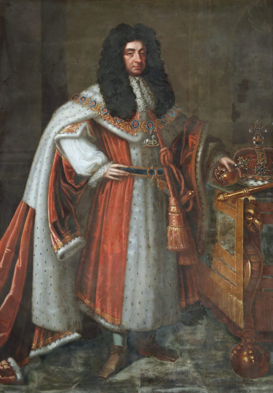 Károly király II alkotó: English School