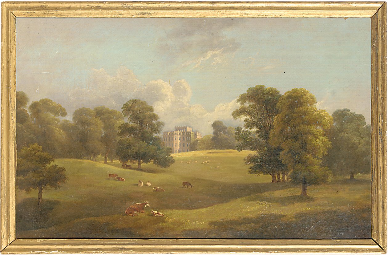 Kings Weston a szarvasparkból, 19. század eleje alkotó: English School