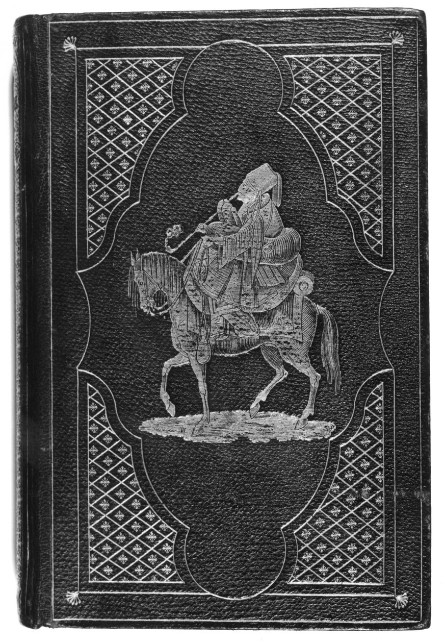 Bőrhuzat Eothen számára; vagy: A Keletről hazahozott utazás nyomai, Alexander William Kinglake (1809-91) 1844. alkotó: English School