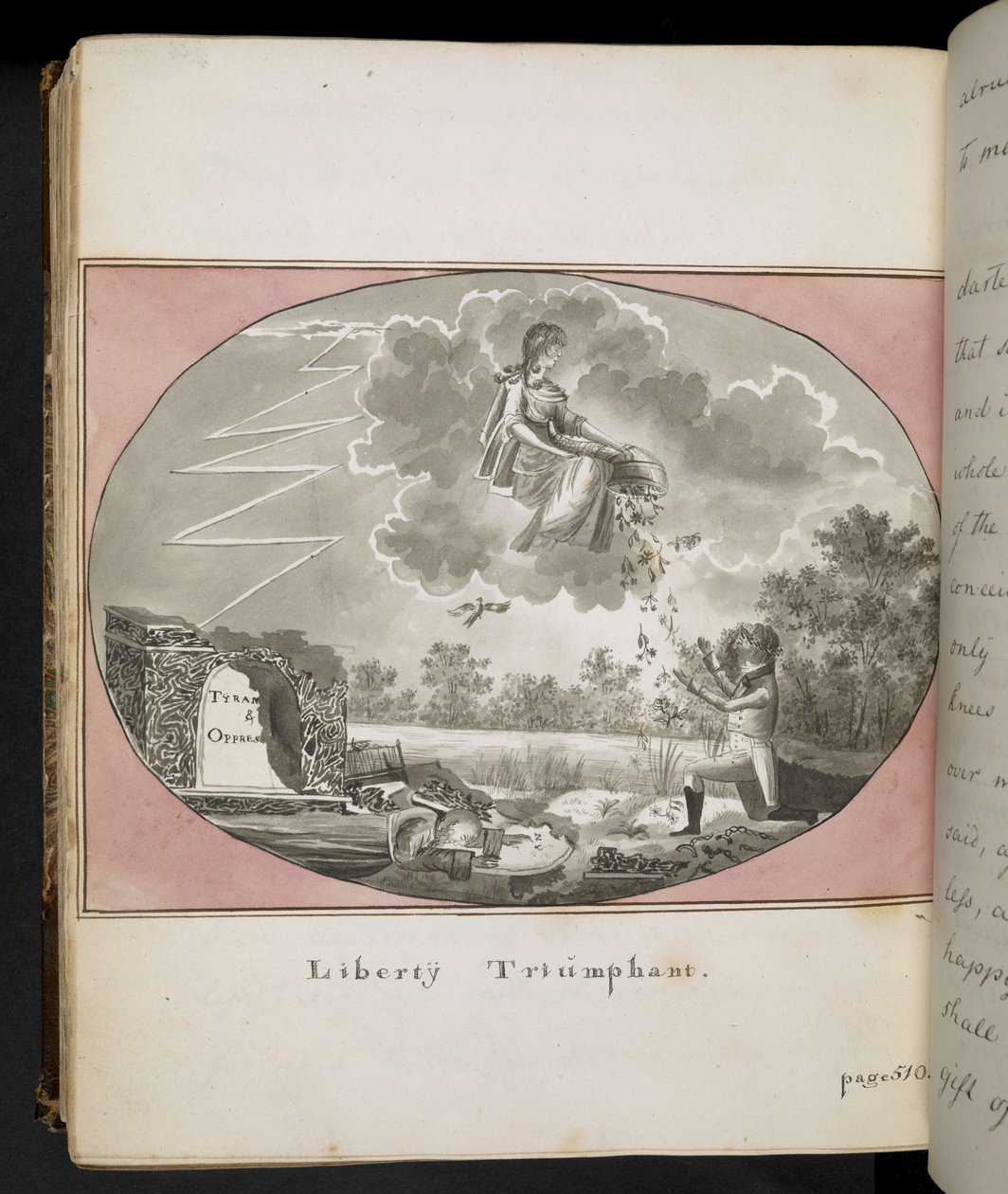 A Liberty diadalmas, "Thomas Walter kalandjai, ahogy egy barátja mesélte": Jorgen Jorgensen önéletrajza, William Jackson Hookernek szentelve (színes metszet) alkotó: English School