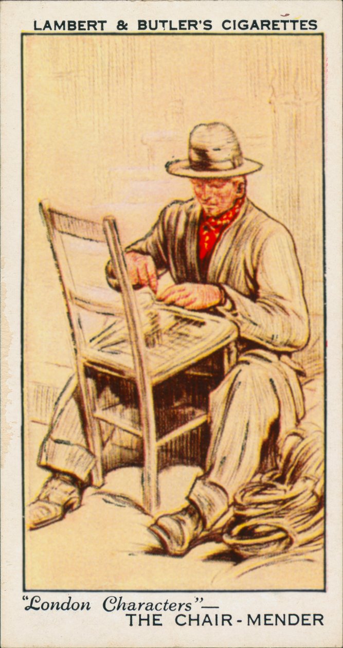 Londoni karakterek: (színes litográfia) alkotó: English School