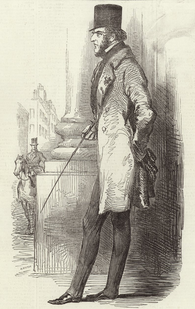 Lord George Bentinck (metszet) alkotó: English School