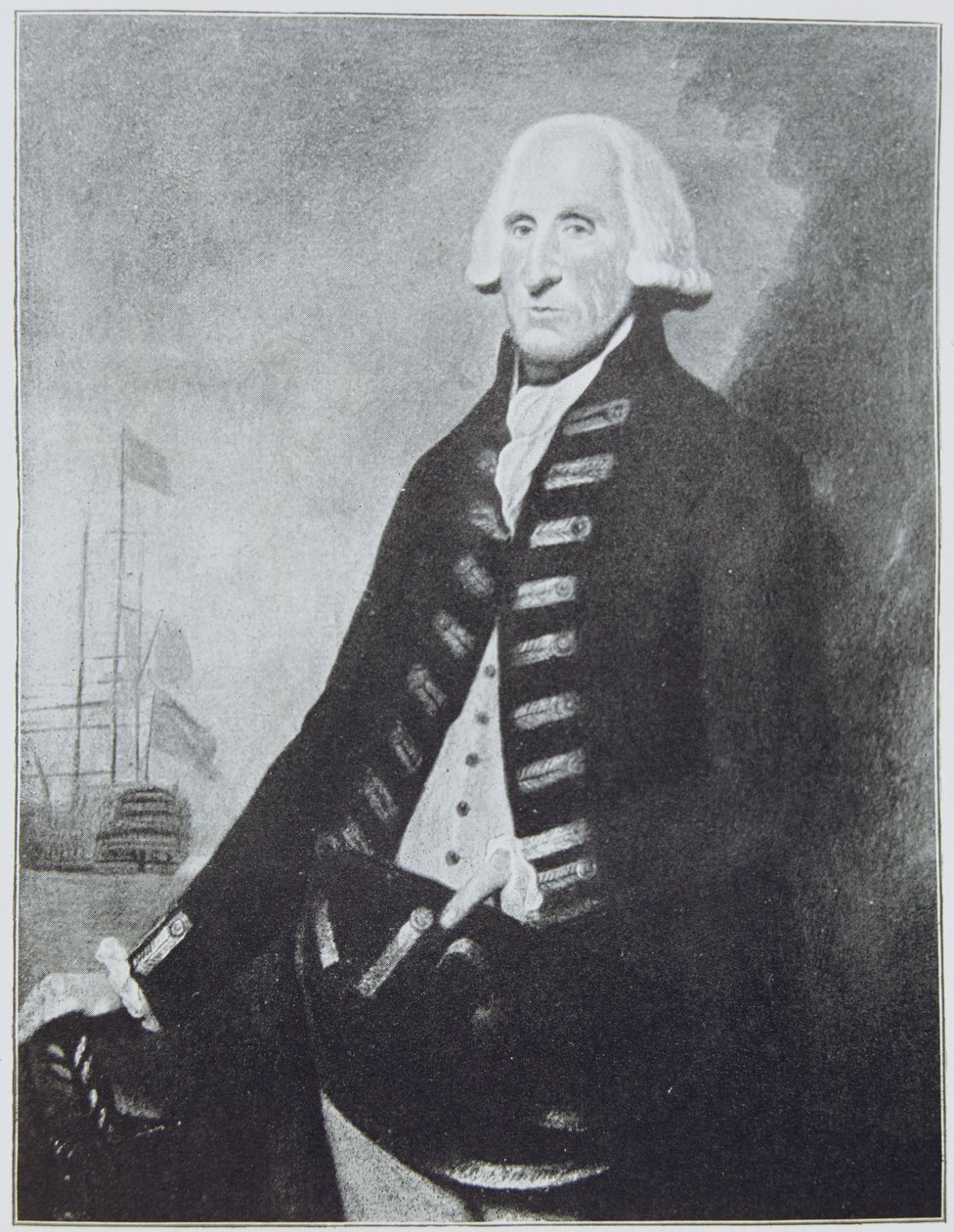 Lord Hood (1724-1816) alkotó: English School