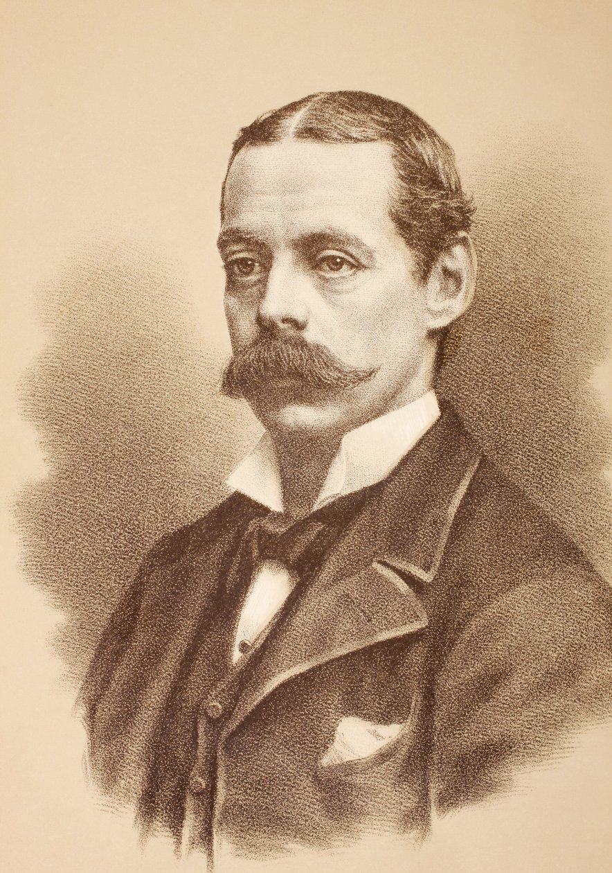 Lord Randolph Henry Spencer Churchill, 1890 körül alkotó: English School