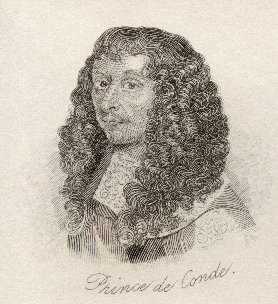 Louis II de Bourbon, de Conde herceg, a „Crabb