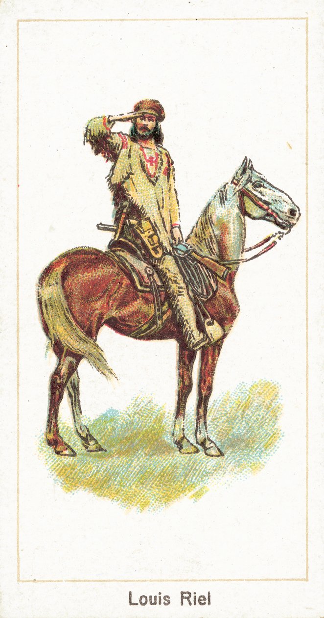 Louis Riel (chromolitho) alkotó: English School