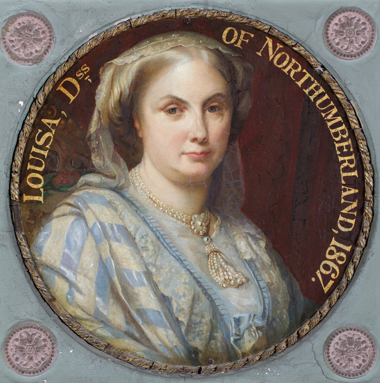 Louisa, Northumberland hatodik hercegnője (olaj) alkotó: English School