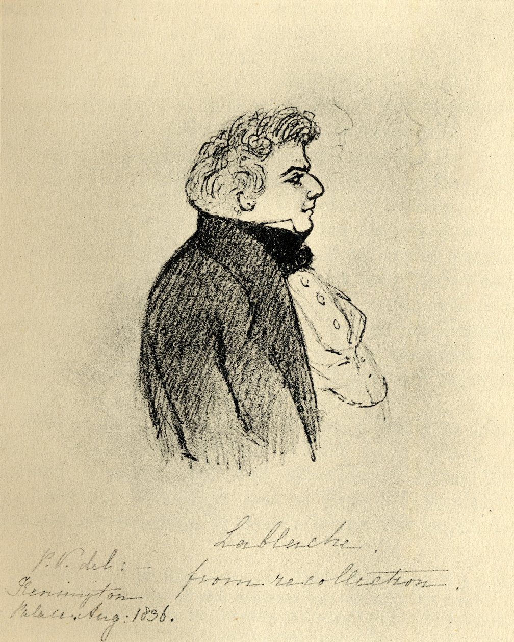 Luigi Lablache (1784-1858) (metszet) alkotó: English School
