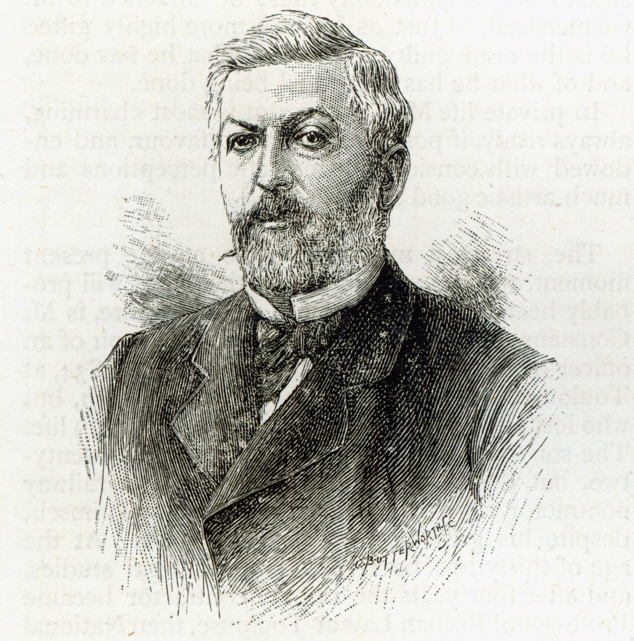 M. Constans, a Szabadidő órából, 1891 alkotó: English School