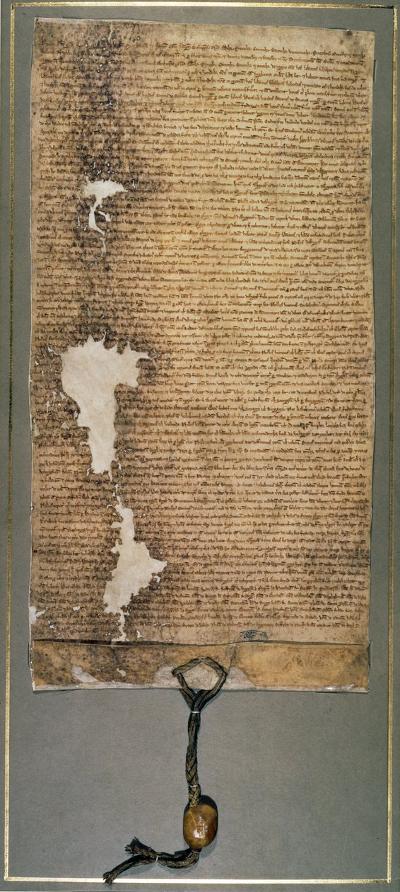 A Magna Carta, a végleges változatot 1225-ben adta ki III. Henrik alkotó: English School
