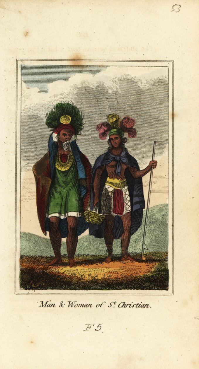 Nuku Hiva férfi és nő (Szent alkotó: English School