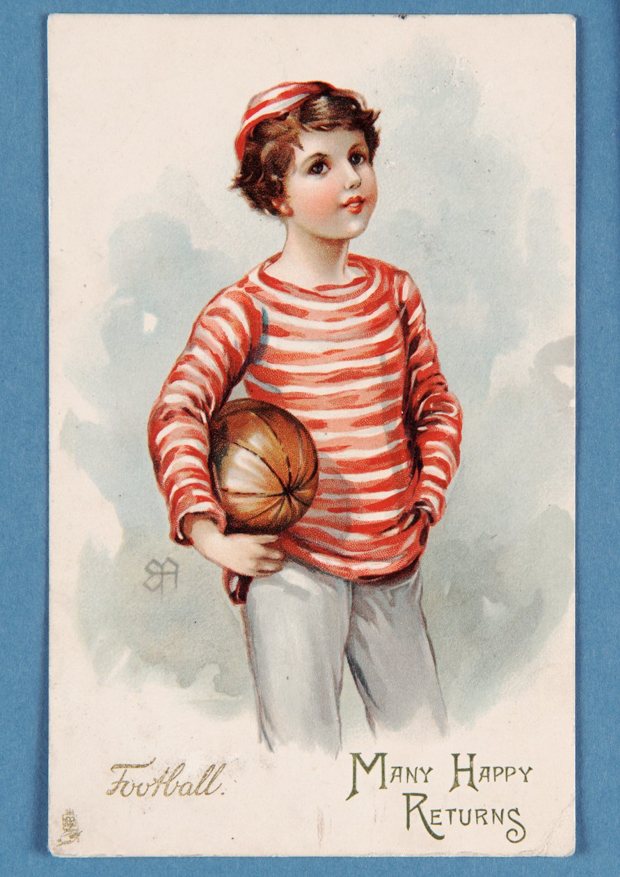 Sok boldog visszatérést, születésnapi képeslap, 1909 alkotó: English School