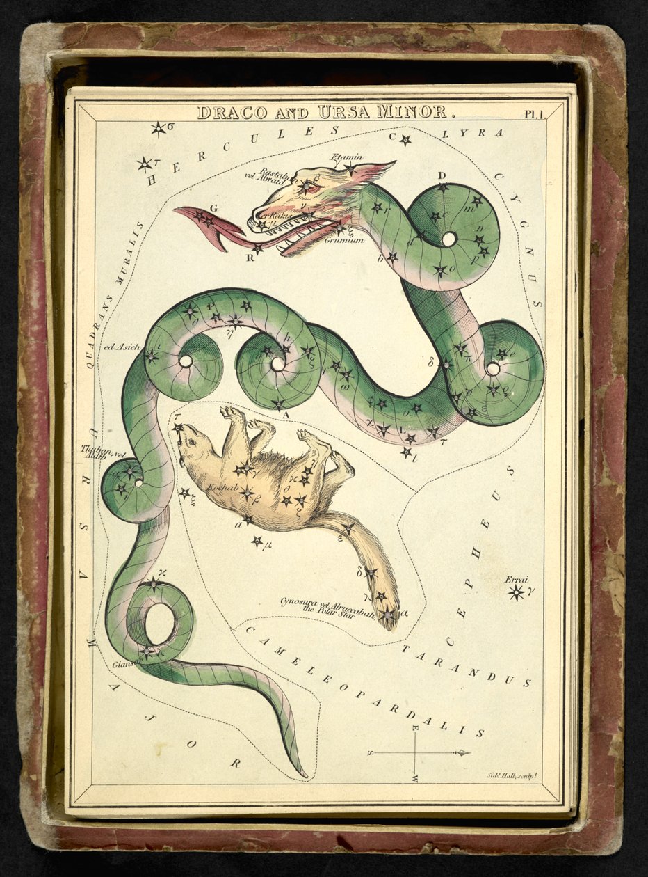 Térképek C.44.A.42 Draco és Ursa Minor, az 