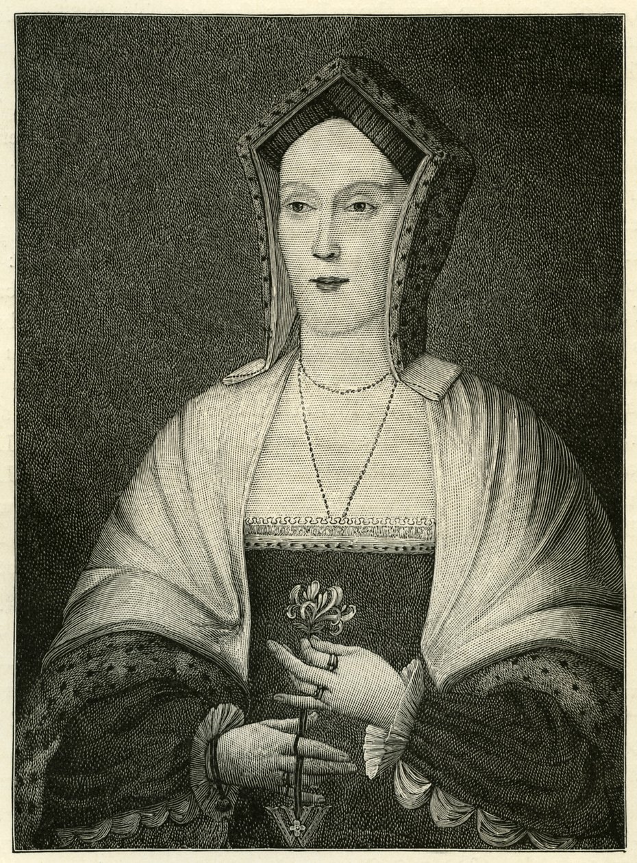 Margaret Pole, Salisbury grófnője, illusztrációja "Az angol nép rövid története (II. kötet)" című művéhez, John Richard Green alkotó: English School